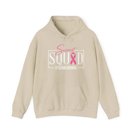 Support Squad Hooded Sweatshirt - #TeamCorinne
