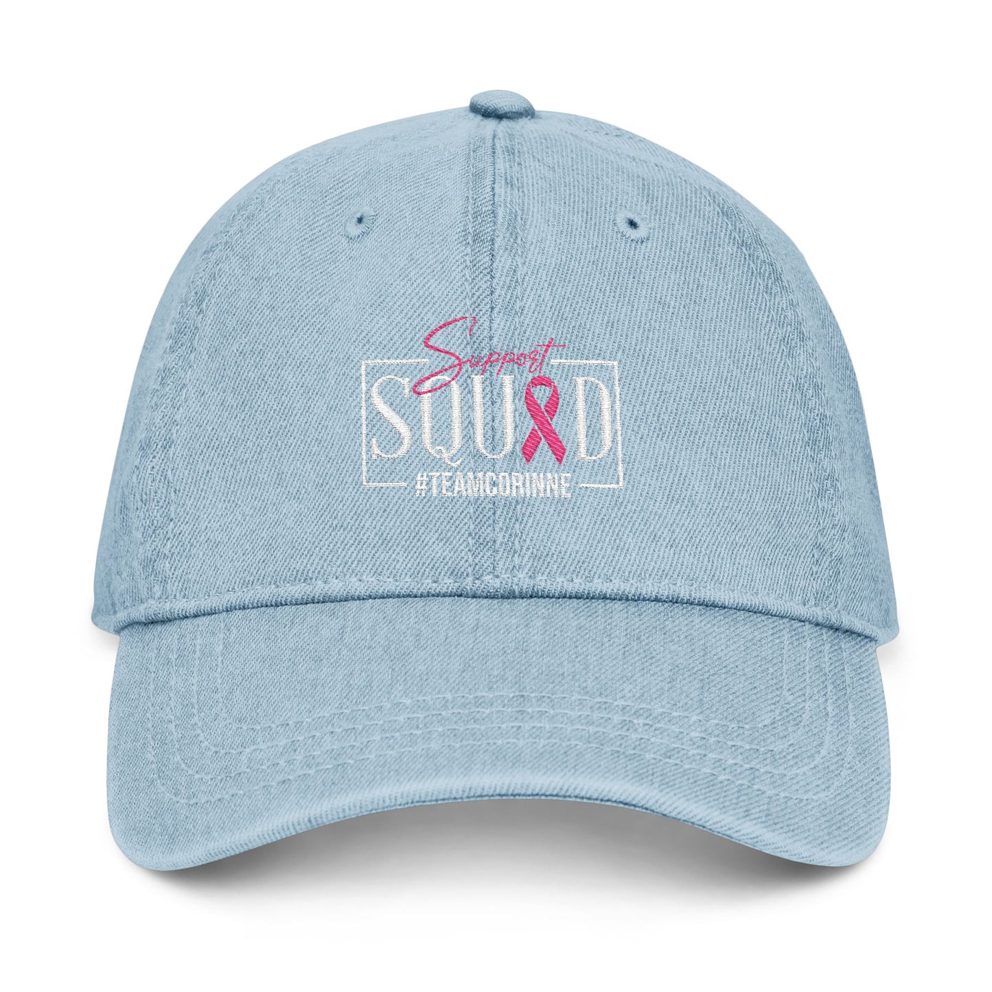 Support Squid Denim Hat - #TeamCorinne