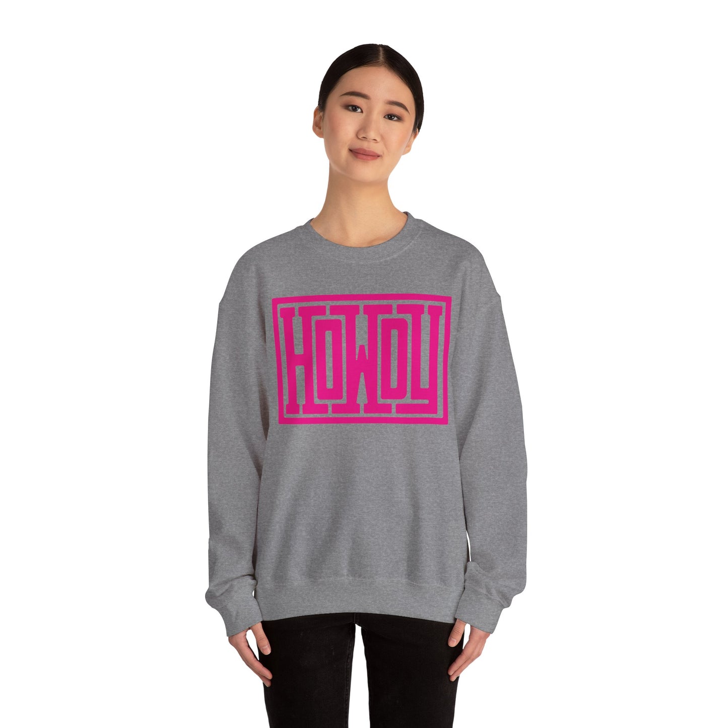 Howdy Unisex Heavy Blend™ Crewneck Sweatshirt - Cozy Casual Wear for Everyday Joy, Gift for Friends, Festivals, and Birthdays, [...]