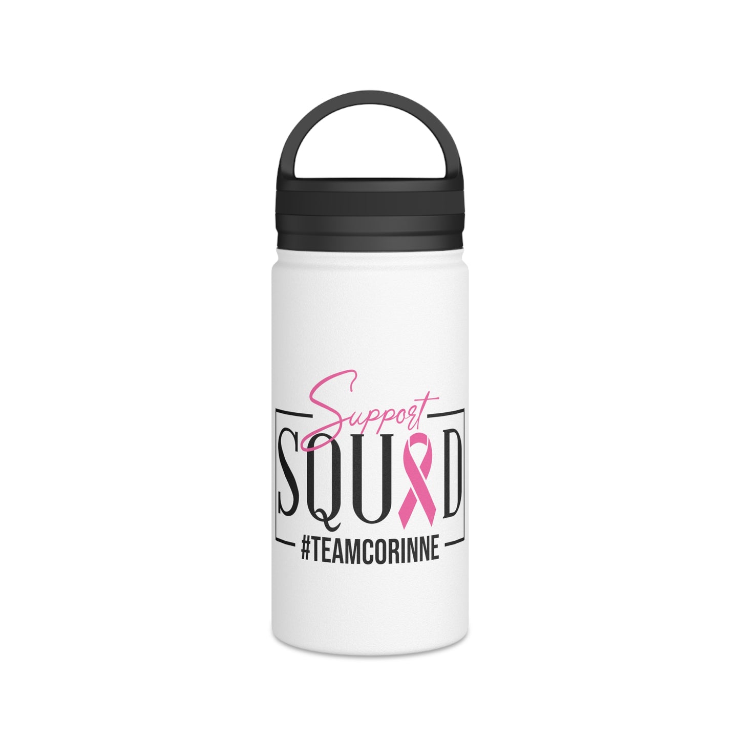 Support Squad Stainless Steel Water Bottle - #TeamCorinne