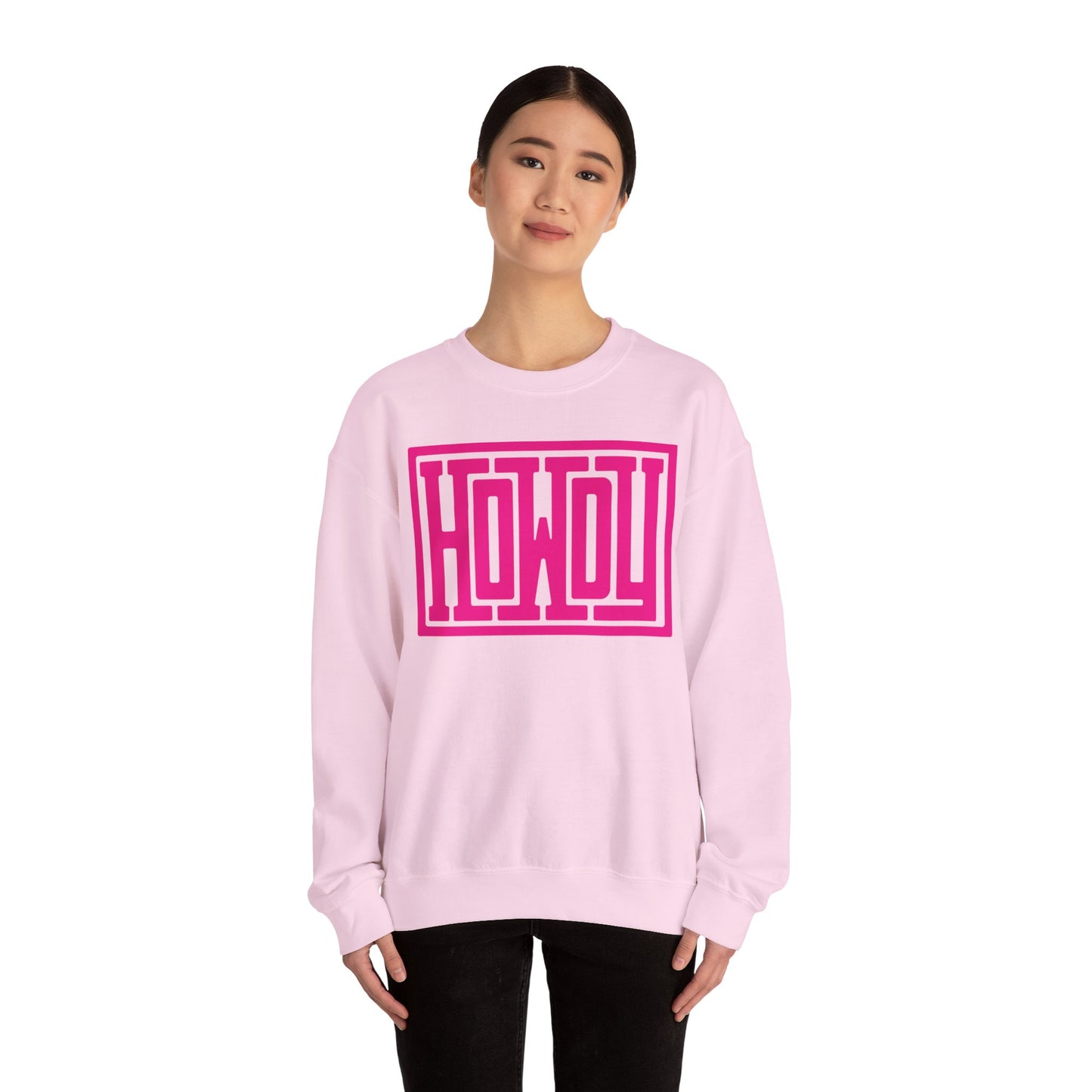Howdy Unisex Heavy Blend™ Crewneck Sweatshirt - Cozy Casual Wear for Everyday Joy, Gift for Friends, Festivals, and Birthdays, [...]