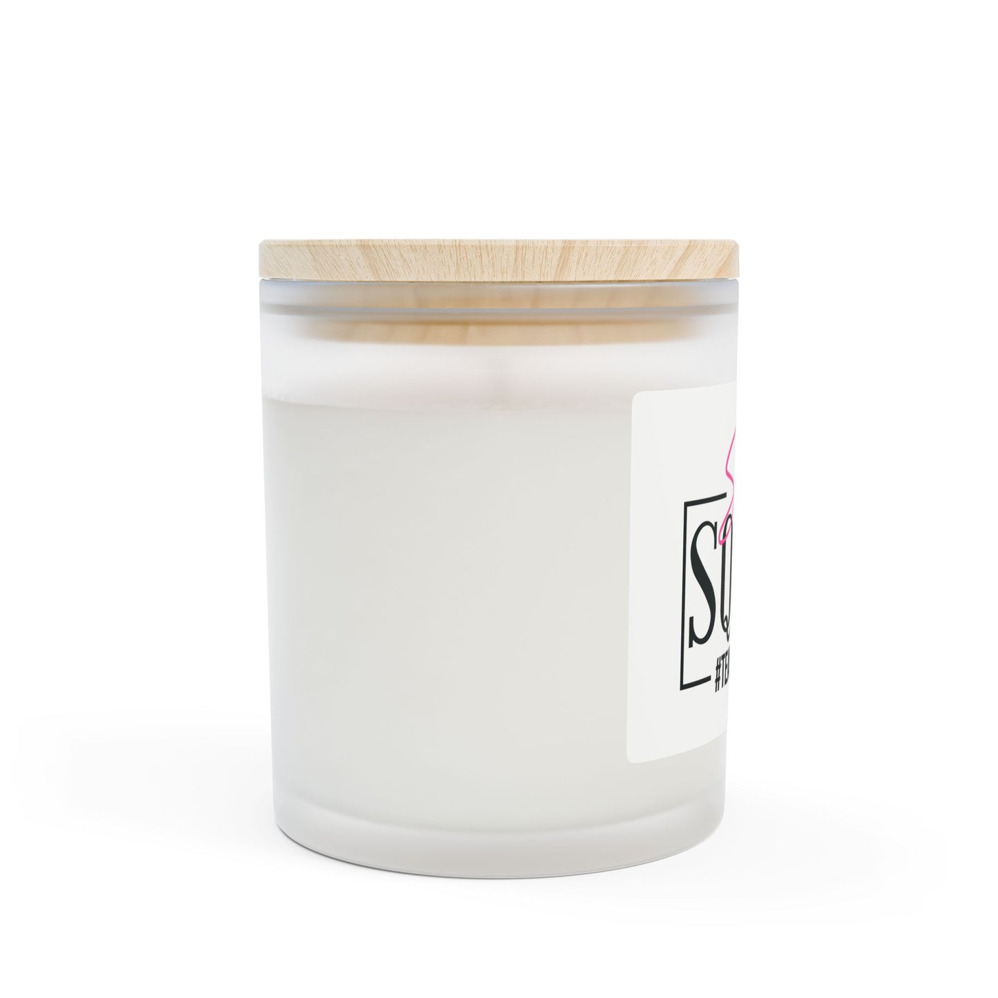 Support Squad Frosted Glass Candle, 11oz - #TeamCorinne